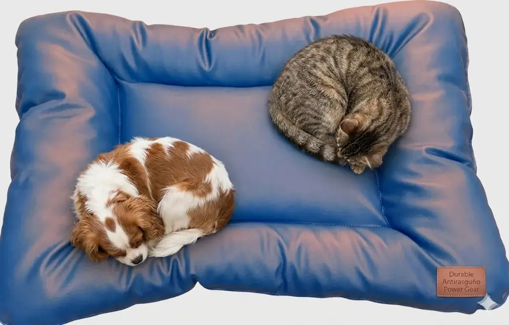 Cama colchoneta antirasguños