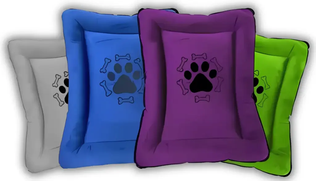 Cama colchoneta terciopelo